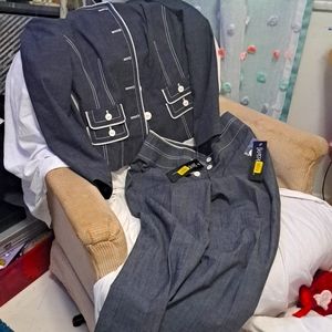 2 PC. Jacket and Trouser Set